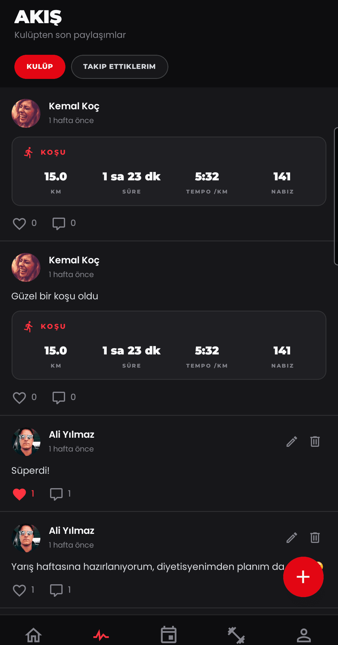 Social feed